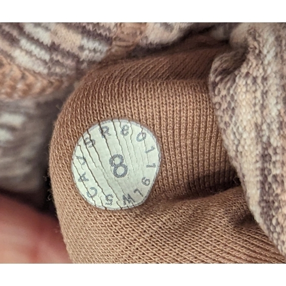 Lululemon Wunder Under High Rise 7/8 Tight Arrow Jacquard Antique Bark Copper 8 - Picture 5 of 9